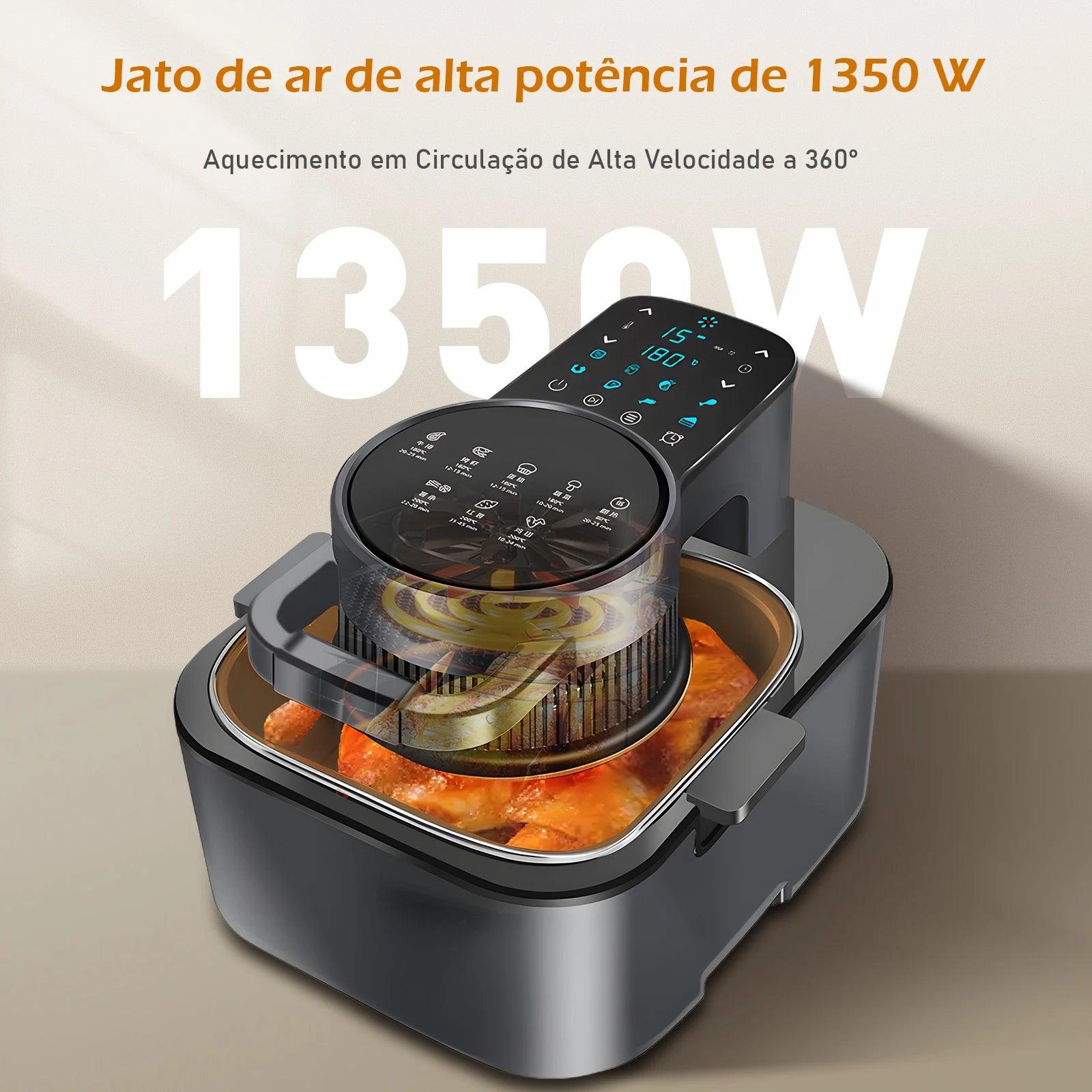 Mini airfryer japonesa - 100% compacta e qualidade superior a versão grande - Laçador de ofertas